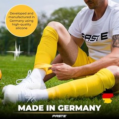 Comfortable One Size Silicone Shin Guard Holders for Ultimate Soccer Performance