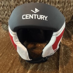 Century Brave Martial Arts Headgear L/XL Black White Red Sparring Head Guard (2)