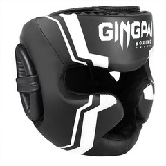 GINGPAI Full Face Boxing Headgear MMA Muay Thai Training Head Protection S/M/L