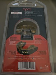 Opro Gold Youth Mouthguard Sports Dental Protection Pop Warner/Football/MMA- NEW