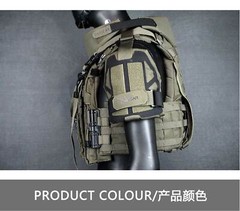 Tactical universal shoulder pads can be adapted to a variety of vests