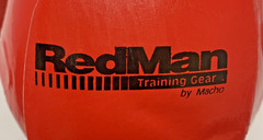 Pair Of Macho RedMan Gloves Boxing MMA Red