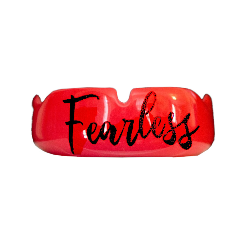 Shurfit Custom Fit Mouth Guard Boil & Bite Fearless Mouthguard Mouthpiece