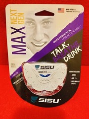 🔥 SISU NextGen Max Guard 2.4mm Adult Mouthguard (Snow White) New In Package