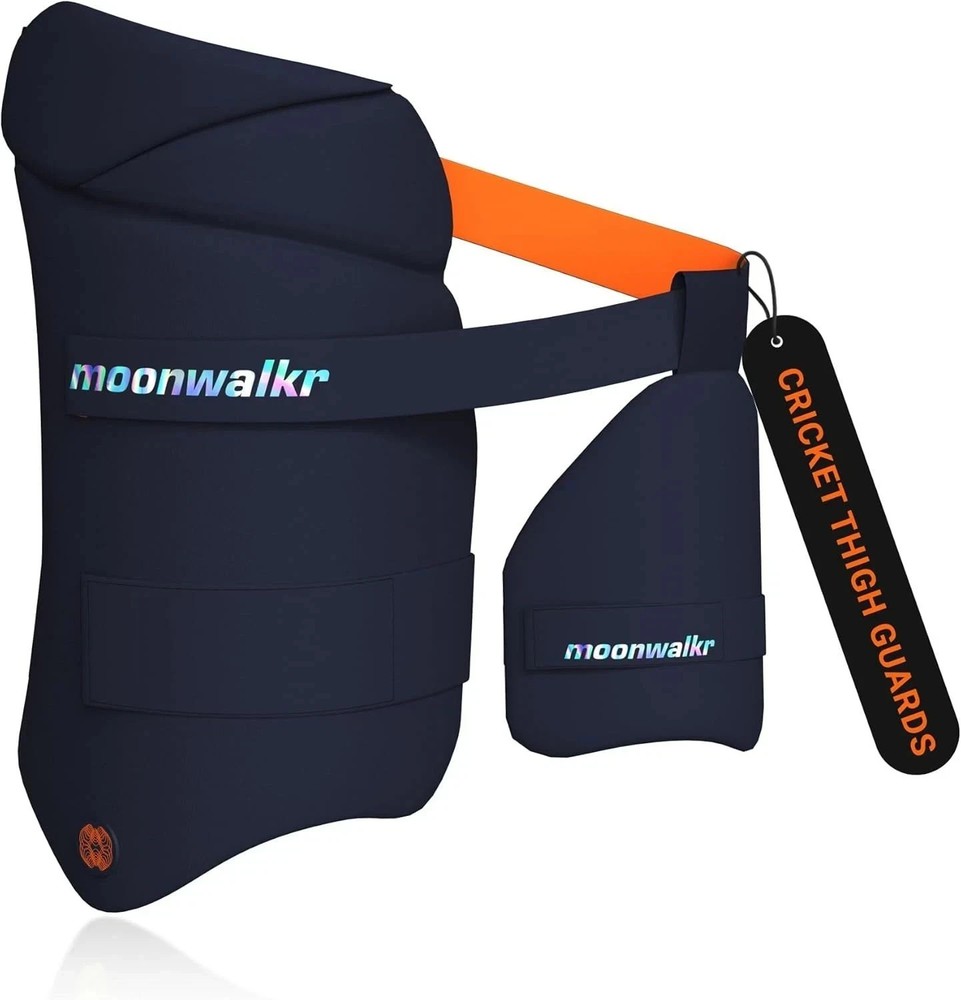Moonwalkr Thigh Guard 2.0 Cricket Blue (Size- XL)