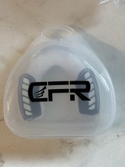 “CFP”Gel Gum Mouth Guard Shield Teeth Grinding Boxing MMA Sports MouthPiece Case