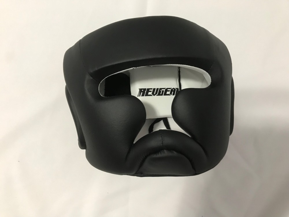 REVGEAR MMA BOXING MARTIAL ARTS KARATE HEADGUARD HEAD GEAR FACE PROTECTION-