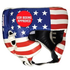 Ringside Competition Boxing Headgear Enhanced Protection Adjustable Fit Leather
