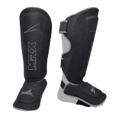 MRX Shin Guards Pads for Boxing MMA Muay Thai with Extra Padding Karate Training