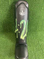 Grizz Cannabis Day 4:20 Muay Thai Shin Guards Size Small