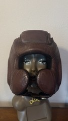 Everlast 1910 Boxing Headgear Brown Good Condition