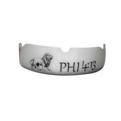 Shurfit Custom Fit Mouth Guard Boil Bite Philippians 4:13 Mouthguard Mouthpiece