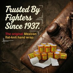 Amber Fight Gear Mexican Boxing Hand Wraps 24 Pack 2in x 5.5yd MMA Muay Thai