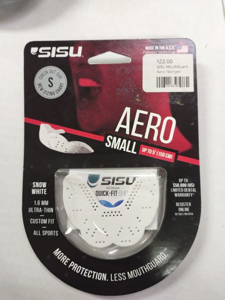 Sisu Aero Mouth Guard Small White