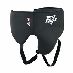Fadi Sports A1 Leather Groin Guard Cup Black S MMA Boxing Muay Thai Protector