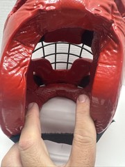 Macho RedMan Training Gear Head Protection Red
