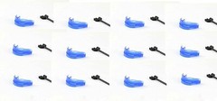 Adult 12 Pack Mouth Guard Sports Clench for Football, Hockey, Boxing, soccer