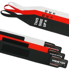 Meister Adult 180″ Hand Wraps for MMA Length, Black / Red / White