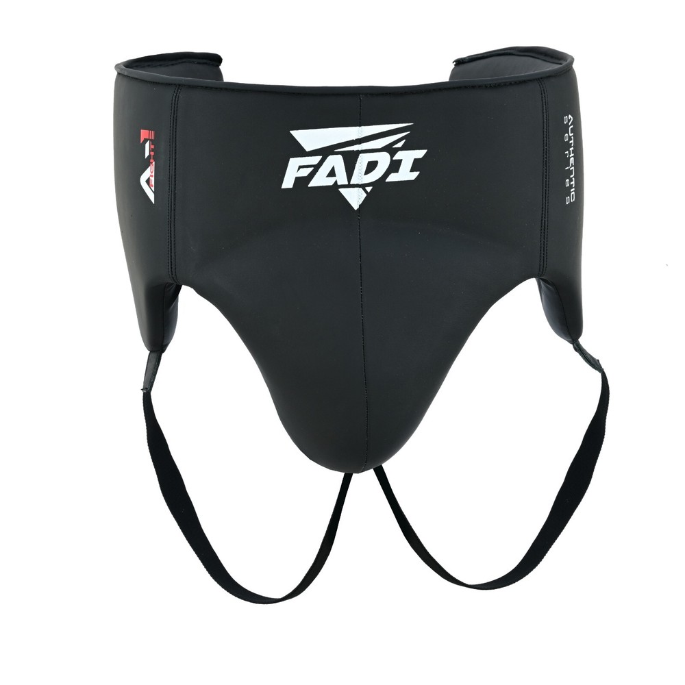 FADI Sport Elite Leather Groin Guard Boxing Sparring Cup MMA Muay Thai Protector