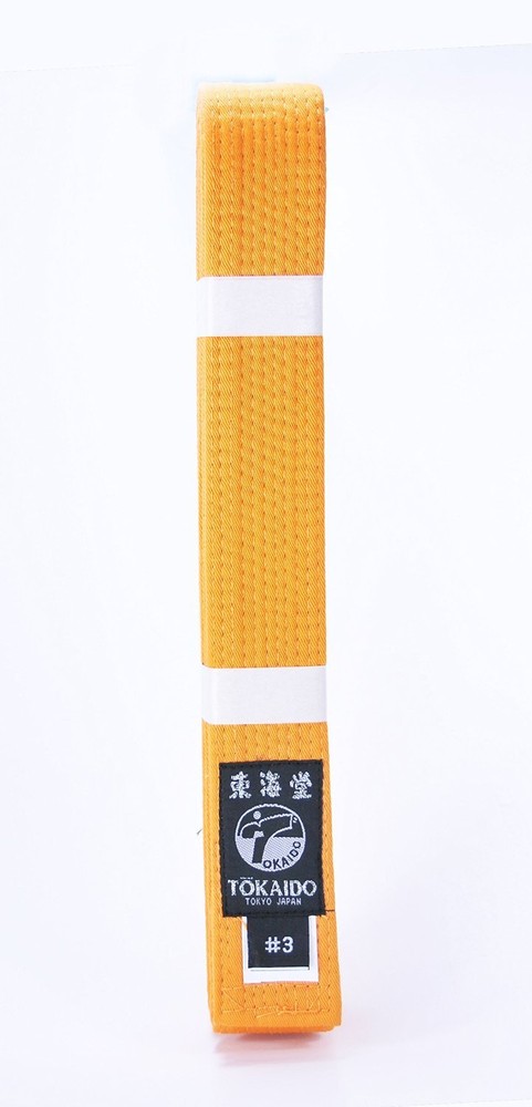 Tokaido Martial Arts, Judo, Karate, TKD, BJJ Belt – Orange