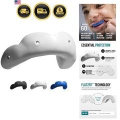 Go Mouthguard, Snow White – Low-Profile Front Tooth Protection for Soccer, Ba…