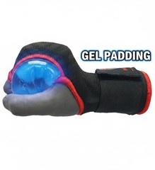 INFINIX SPORTS Boxing Hand Wraps Inner Gel Gloves for X-Small, Black