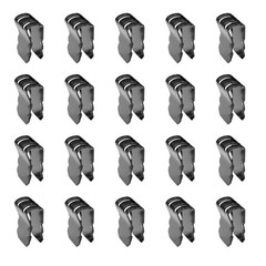 Universal Automotive Fenders Liner Clips, U-Shaped Engine Under Cover 20PCS