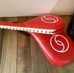 Taekwondo Kick Boxing Karate Paddles PU Leather Muay Thai MMA Martial Art