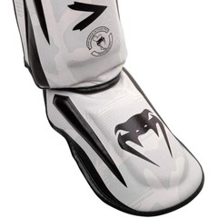 Venum Elite Protective MMA Shin Instep Guards – White/Camo