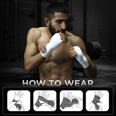 Boxing Hand Wrap(With Knuckle Guard)