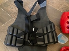 The Macho Warrior Full Body Gear Martial Arts Sparring Medium Youth 7 Pieces