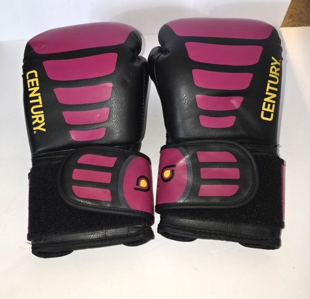 Century® BRAVE™ Women’s Boxing Gloves 12 oz Black & Pink New Without Tags Read