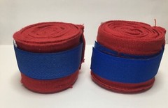 Combat Sports Semi-Elastic Handwraps Boxing Hand Wraps Red Kick MMA