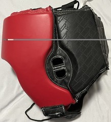 Century Brave Boxing Open-Faced Headgear Advanced RED Large/XLarge L/XL