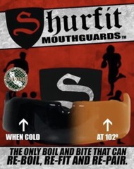 Shurfit Custom Fit Mouth Guard Boil & Bite Thermagard Color Changing Mouthguard