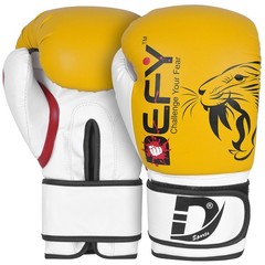 DEFY Boxing Gloves for Men & Women Training MMA Muay Thai Premium Quality Glo…