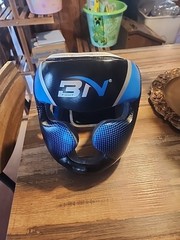 Boxing Helmet for MMA, Muay Thai, Karate or Taekwondo – Size XLarge – Blue – NWT