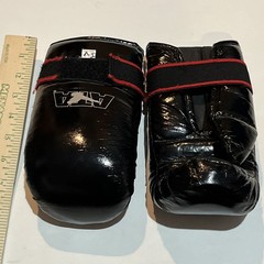 ATA Martial Arts Taekwondo Padded Sparring Gloves Hand Gear Child Large