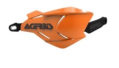 Moto Hand Guards, Orange/Black, Size Unifit