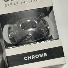 Battle Oxygen Mouthguard Limited Edition Chrome Teeth NEW