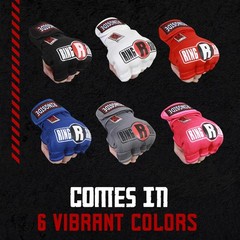 Ringside Gel Shock Quick Wraps, Impact-Absorbing Hand Small-Medium, Black