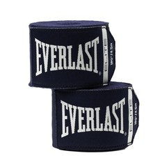 Everlast Elite 180-inch Boxing Hand Wraps for Gloves | X-Large, Blue
