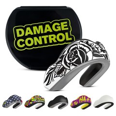 DAMAGE CONTROL Extreme Impact Mouth Guard – Sports Adult, Blackarts