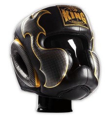 Top King Boxing Sparring Helmet Tkhgem-01sv Empower Creativity Black/Silver