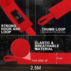 6 Pairs 2.5 Meter Boxing Hand Wraps for Kids Boxing Hand Wraps Inner Gloves H…