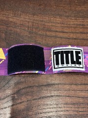 Title boxing Mexican Wrap 180” Retro 90s Print