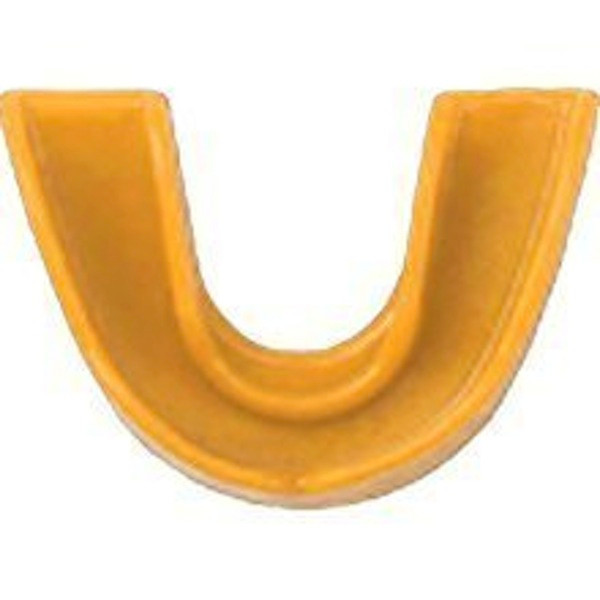 NEW! Orange Mouth Guard Mouthguard Piece Teeth Protection Karate Football