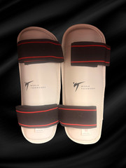 SHIN GUARD PROTECTORS – GOOD FOR ALL MARTIAL ARTS – WORLD TAEKWONDO APPROVED