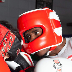 Deluxe Face Saver Boxing Headgear