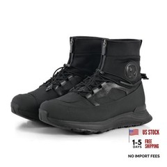 Motorcycle Shoes for Men Breathable Protective Reinforced Street 12 Black